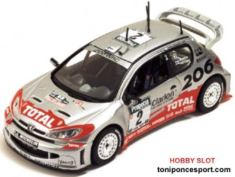 Peugeot 206 wrc Winner New Zelanda 02 Gronholm