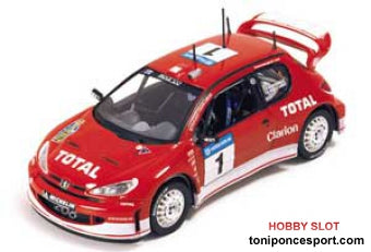 Peugeot 206 wrc Winner Sweden 03 M. Gronholm