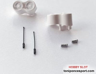 Faros Auxiliares y Antenas Lancia Delta S4