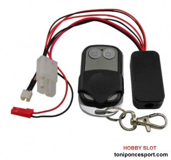 KIT CONTROL REMOTO WINCH MANDO + RECEPTOR 1/10 CRAWLER