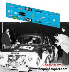 Calca Renault Dauphine Proto Perez Fallas 1974 - 1/32