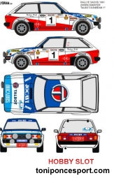 Calca Talbot Lotus Zanini Sachs 1981 - 1/32