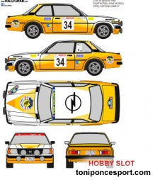 Calca Opel Ascona Santacreu Costa Brava 1981 - 1/32