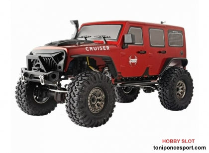CRAWLER ROCK CRUISER 1/10 RGT86100-R V2 4X4 WATERPROOF ROJO RTR