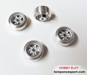 LLANTAS "HUBCAP" ESTRELLA BMW 15,85MM x 8,3MM (x4)