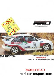 Ford Escort Cosworth Perez-Batista Rally La Palma La Isla Bonita 1999