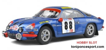 ALPINE A110 1600S - RALLYE DU PORTUGAL - 1969 - # 88 JPNICOLAS / J.TODT