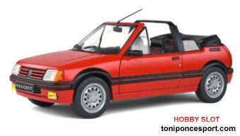 PEUGEOT 205 GTI MK1 CABRIOLET - ROUGE VALLELUNGA - 1989