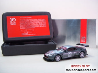 Aston Martin 10 Aniversario TecniToys Coche numero de serie 0803 Limited Edition 1.000 ud.