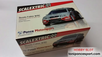 Caja Skoda Fabia WRC Toñi Ponce