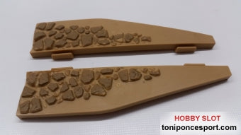 Bordes Recta de cierre Off-Road.