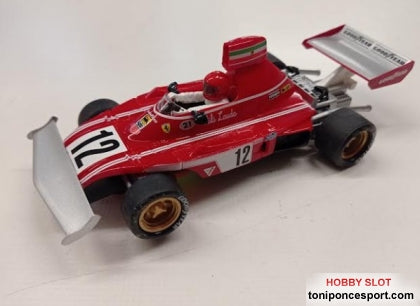 Ferrari 312 B3 Nº12 Niki Lauda F1 1974 (Sin caja)