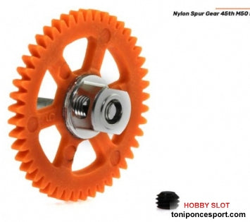 Corona 45d. M50 Nylon Procomp-RS4 para Eje 3mm.