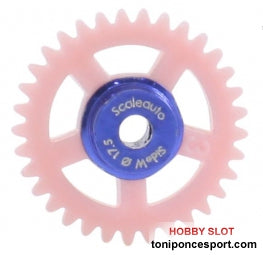 Corona 33d. Sidewinder nylon M50 para eje 2.38mm O17.5mm.