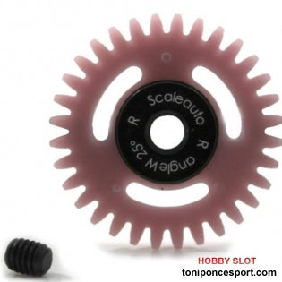 Corona 32d. Anglewinder ProComp-RS M50 25º para eje 2.38mm. ø17mm. Tornillo M2,5.