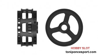 Llanta Plástico 3DP 15.8x8mm. Extreme Design para Eje 2,38mm