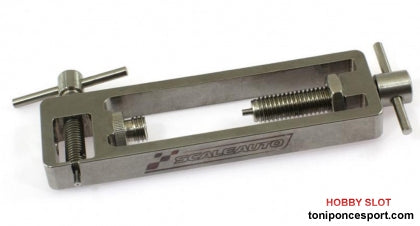 Prensa + Extractor universal para piñones en Acero Inox.