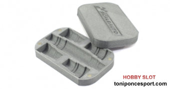 Caja Quick Fit para Colocador de Neumáticos de Goma en 3DP con Imanes para su Cierre.