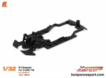 Chasis R para P.208 T16 Negro - Hard.