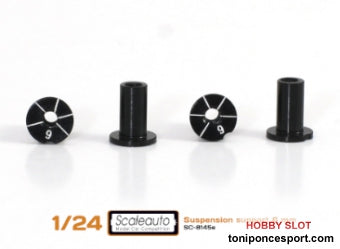 Casquillos sujección H 6mm Aluminio Non concentric.