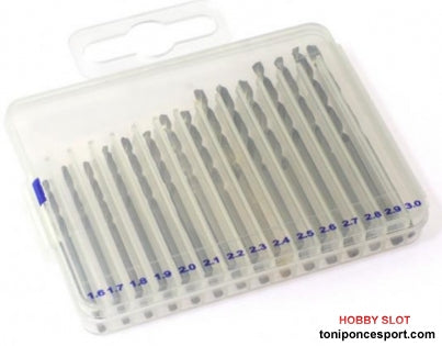 Brocas de acero 0,5 a 3,0mm