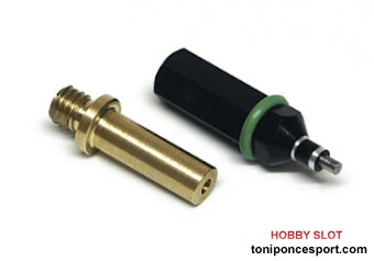 Soporte Central para prensa piñones, permite fijar el motor si desmontar de la bancada.