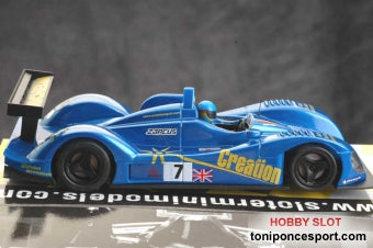 Zytek Team Creation Le Mans 2005 Nº7 azul