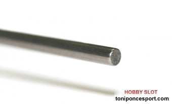 Eje macizo de Titanio 57,5 mm. x 2,38 mm. Ø