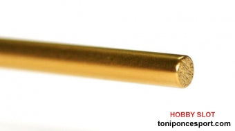 Eje de TITANIO con recubrimiento de TITANIO 52,5 x 2,38 mm. (3/32´´)