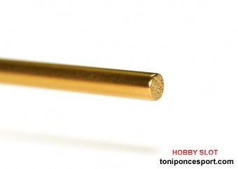 Eje de Titanio con recubrimiento de Titanio 55 x 2,38 mm.