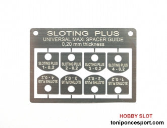 Separador MAXI 0,20 mm. para guia 1/32 UNIVERSAL