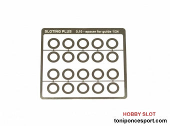 Separador 0,10 mm. para guia 1/24