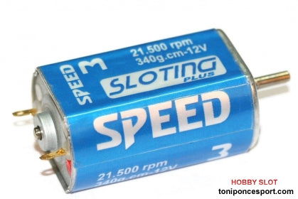 Motor Speed 3 - 21.500 rpm - 340 g/cm. - consumo 170 mA /12 v.
