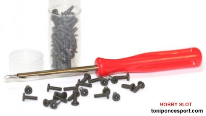 Tornillo M2 x 4 cabeza extra plana PHILLIPS
