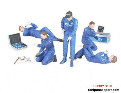 Figuras Mecanicos Rallye.