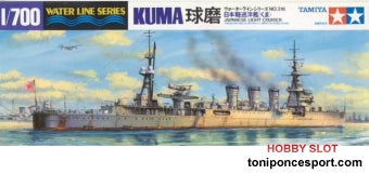 Barco Japanese Light Cruiser Kuma 1/700.