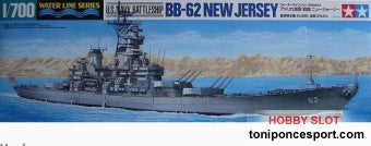 Barco USS Nueva Jersey BB-62 - 1/700