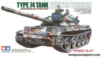 Tanque JGSDF Type 74 Winter Tank Version 1/35.