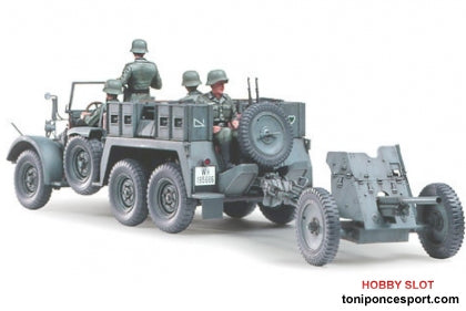 Camión Krupp Protze y PaK 3.7cm 1/35.