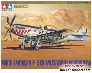 Avión North American F-51D Mustang Korean War 1/48