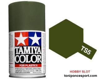 Spray Pintura Esmalte TS-5 Pardo Oliva