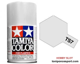Spray Pintura Esmalte TS-7 Blanco Racing