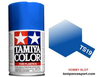 Spray Pintura Esmalte TS-19 Azul Metalizado