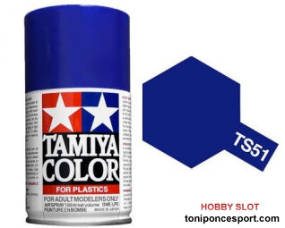 Spray Pintura Esmalte TS-51 Azul Racing.