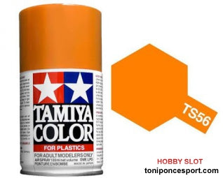 Spray Pintura Esmalte TS-56 Naranja Brillante
