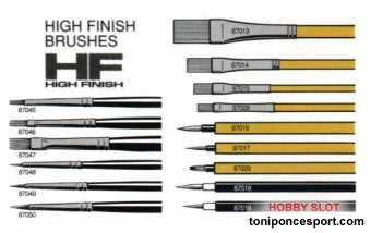 Pincel Punta Redonda Tamaño Medio.