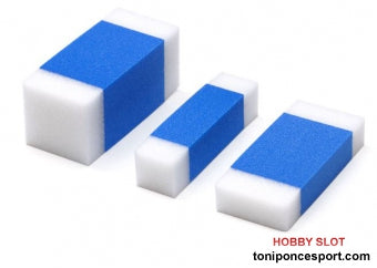 Esponjas de compuesto de pulido.