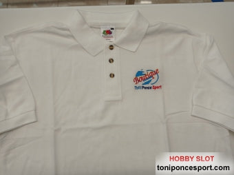 Polo Blanco Toñi Ponce Sport - Talla L