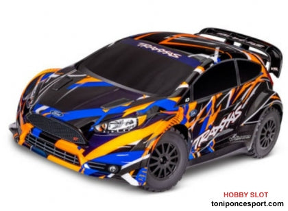Ford Fiesta ST Rally VXL 1-10 Scale Brushless Rally Racer Orange