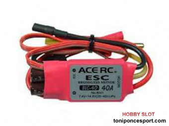 Variador 40A para Avion Electrico